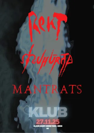Poster for Mantrats + Muhūrta + Rekt