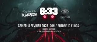 Poster for 6:33 + Mantrats + Sailing For Tomorrow