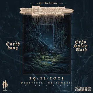 Poster for Eremit + Earthbong + Echo Solar Void