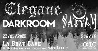 Poster for Clegane + Darkroom + Satyam