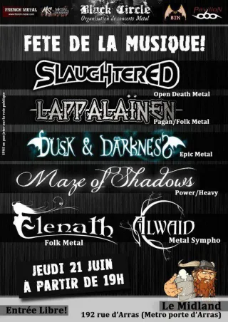 Poster for Fête de la Musique 2012