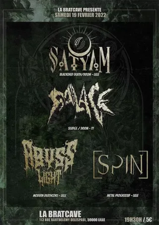 Poster for Abyss Light + Salace + Satyam + [SPIN]