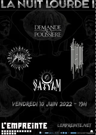 Poster for La Nuit Lourde I