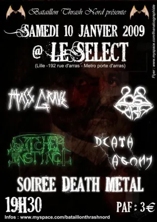 Poster for Butcher Instinct + Death Agony + Lost Era + Mass Grave
