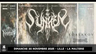 Poster for Korsakov + Nyrst + Sunken + Ultima Necat