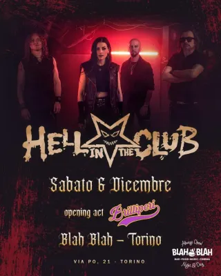 Poster for Brilliperi + Hell In The Club