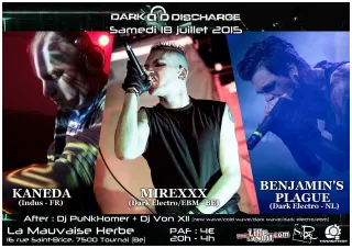 Poster for Benjamin's Plague + Kaneda + Mirexxx