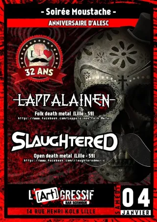 Poster for Lappalainen + Slaughtered