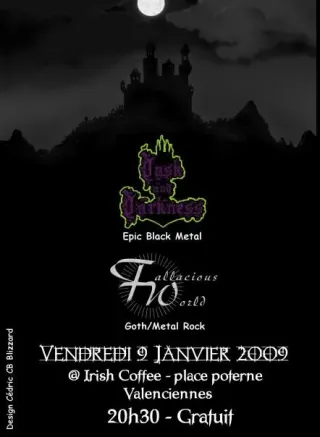 Poster for Dusk and Darkness + Fallacious World