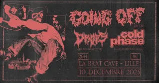 Poster for Cold Phase + Drops + Going Off