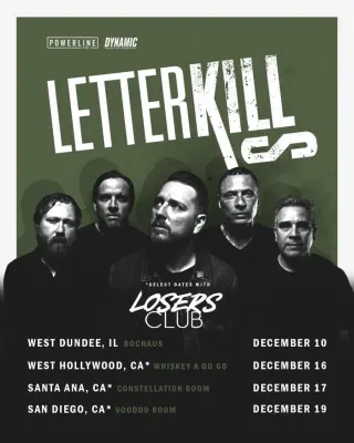 Poster for Letter Kills + Losers Club