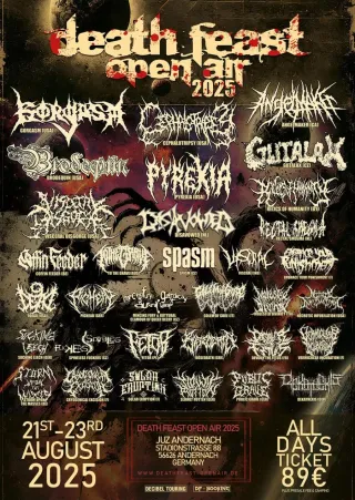 Poster for Deathfeast 2025