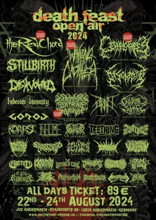 Poster for Deathfeast 2024