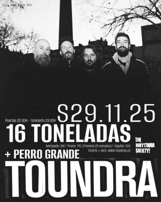 Poster for Toundra + Perro Grande