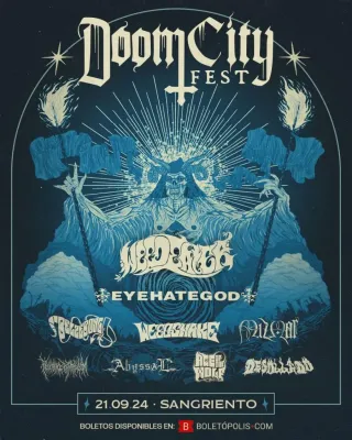 Poster for Doom City Fest 2024