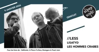 Poster for //Less + Les Hommes Crabes + Lisatyd