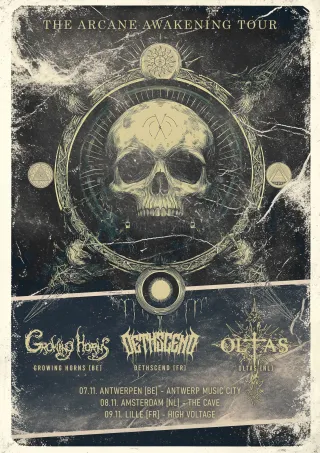 Poster for The Arcane awakening tour 2025