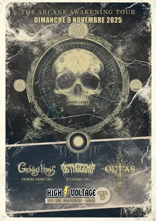 Poster for The Arcane awakening tour 2025