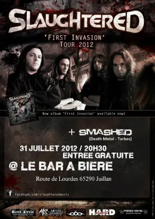 Poster for First Invasion Tour 2012