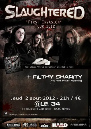 Poster for First Invasion Tour 2012