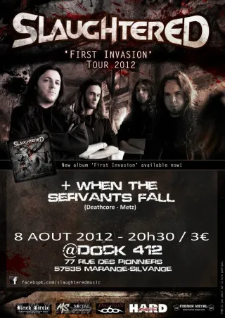 Poster for First Invasion Tour 2012