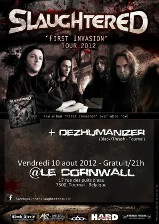 Poster for First Invasion Tour 2012