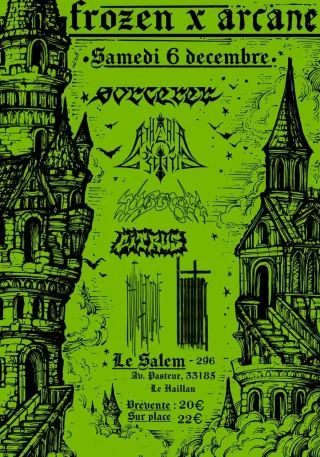 Poster for Frozen X Arcane Night