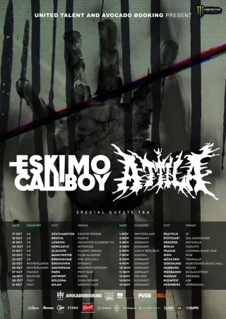 Poster for Eskimo Callboy - Tour 2018