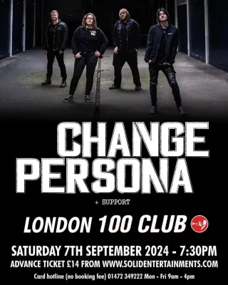 Poster for Change Persona + Red Anger