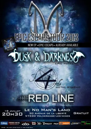 Poster for Epic Escape Tour