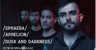 Poster for Aphelion + Dusk and Darkness + Sphaera