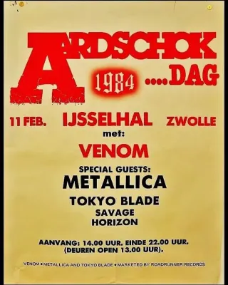 Poster for Aardschokdag 1984