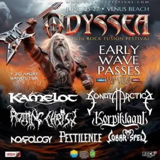 Poster for Odyssea Rock Fusion Festival 2026
