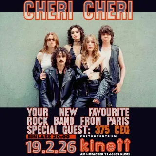 Poster for 375 Ceg + Chéri Chéri
