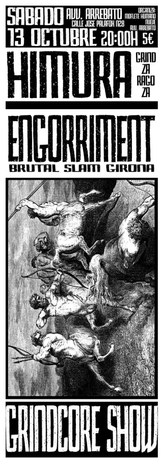 Poster for Engorriment + Himura