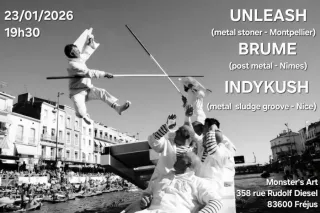 Poster for Brume + Indykush + Unleash