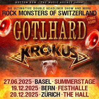 Poster for Gotthard + Krokus