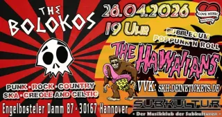 Poster for The Bolokos + The Hawaiians