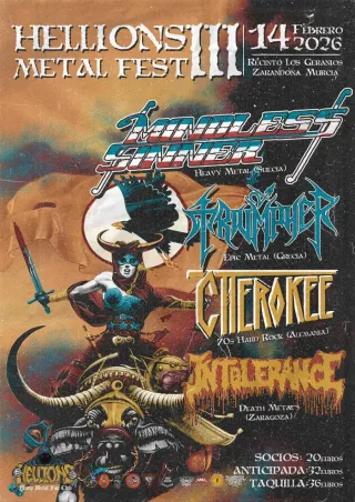 Poster for Hellions Metal Fest III