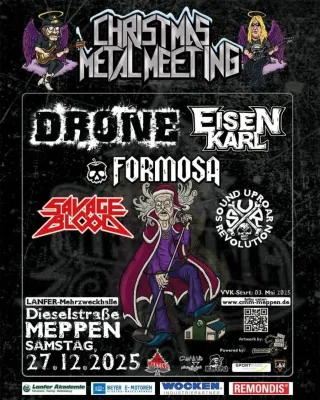 Poster for Drone + Eisenkarl + Formosa + Savage Blood + Sound Uproar Revolution