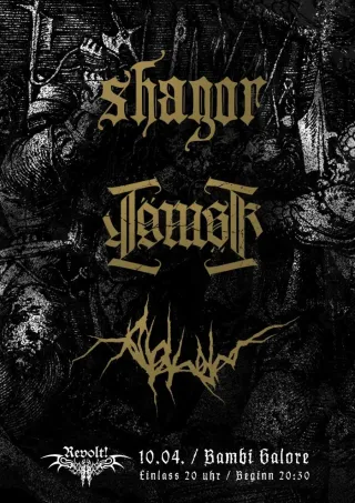 Poster for Shagor + Abkehr + Lömsk