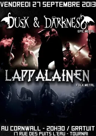 Poster for Dusk and Darkness + Lappalainen