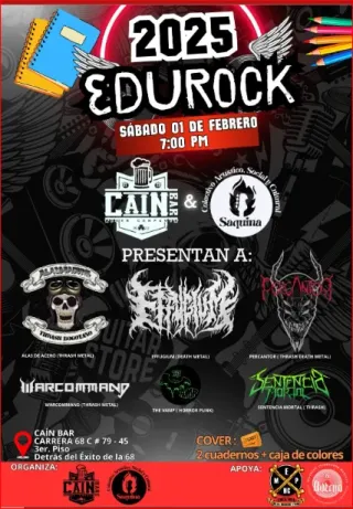 Poster for Edurock 2025