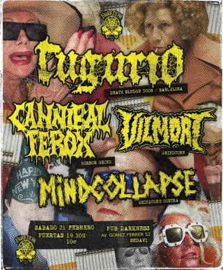 Poster for Cannibal Ferox + Mindcollapse + Tugurio + Vilmort