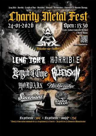 Poster for STYX Charity Metal Fest