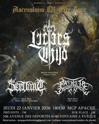 Poster for Lucifer's Child + Paths To Deliverance + Servant