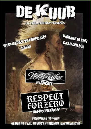 Poster for Neckbreaker + Respect For Zero