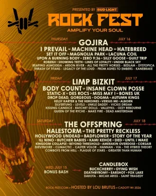 Poster for Rock Fest 2026