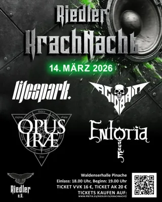 Poster for Riedler Krachnacht 2026