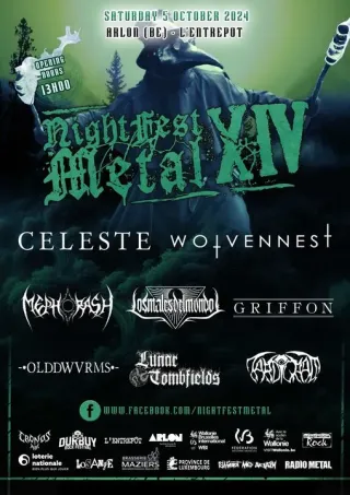 Poster for Night Fest Metal XIV
